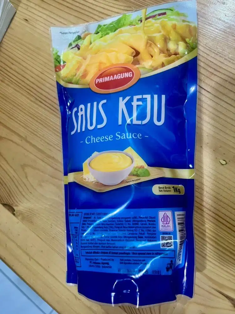 DIJUAL 3 PACK SAOS KEJU MERK PRIMA AGUNG 1KG