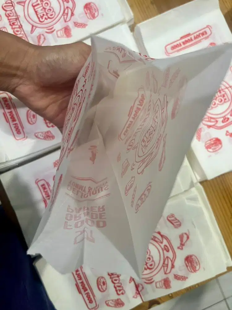 DIJUAL 5 PACK KEMASAN FRIED CHICKEN/GORENGAN/KEBAB/BURGER/ROTI DLL