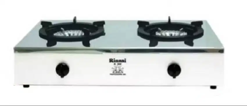 Kompor Gas LOW PRESSURE 2 Tungku Merk RINNAI