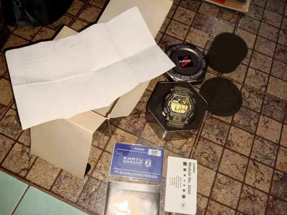 Casio G Shock GD 400 army original