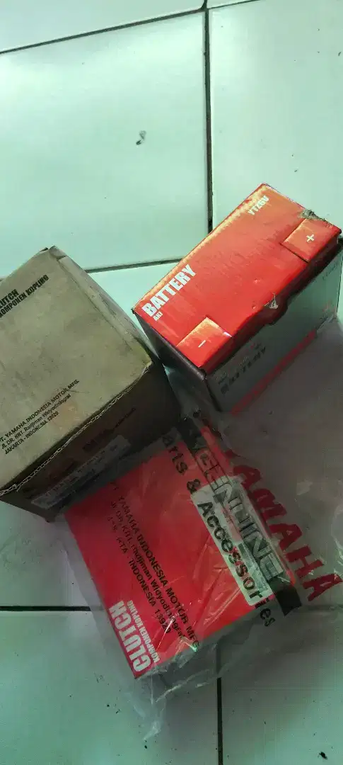 Bekas Clutch, mangkoknya. ACCU, dan Spull NMAX New