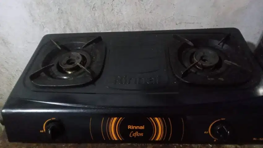 Kompor Gas 2 Tungku Merk RINNAI