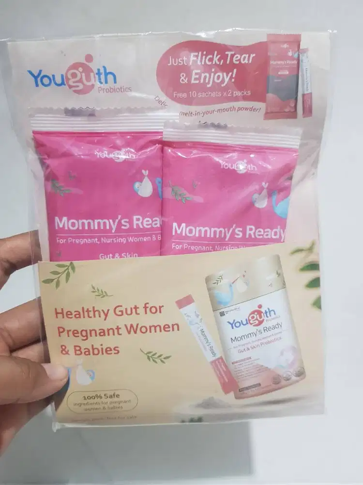 Youguth Probiotics Mommy's Ready sample pack
