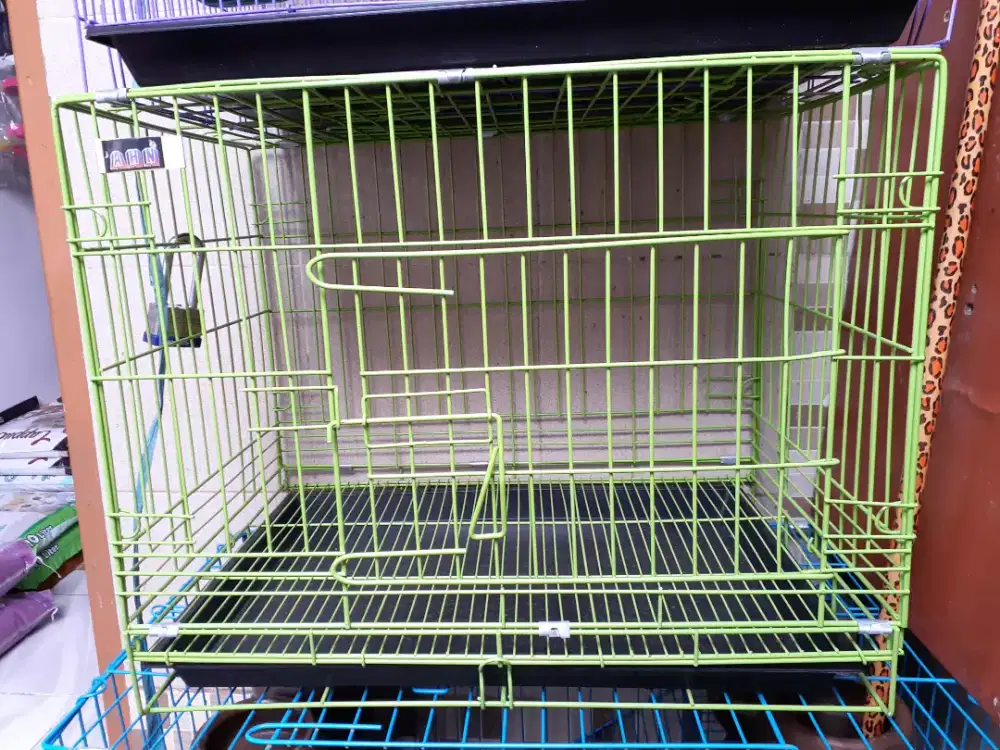 Kandang kucing lipat ukuran 60 cm