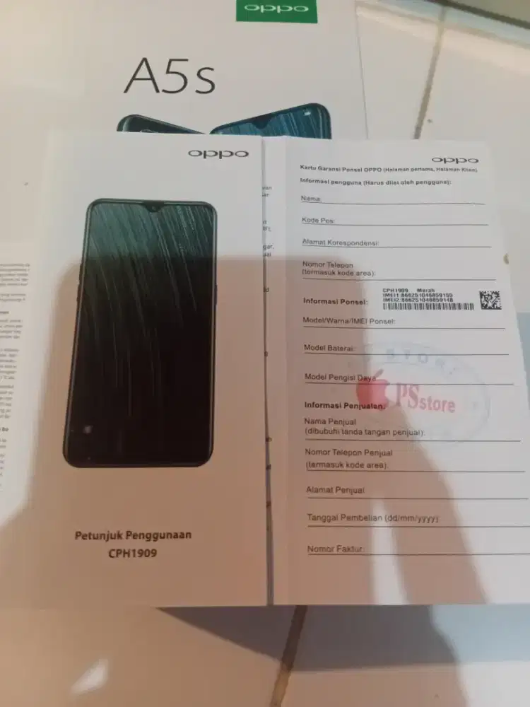Oppo A5s bekas berkualitas