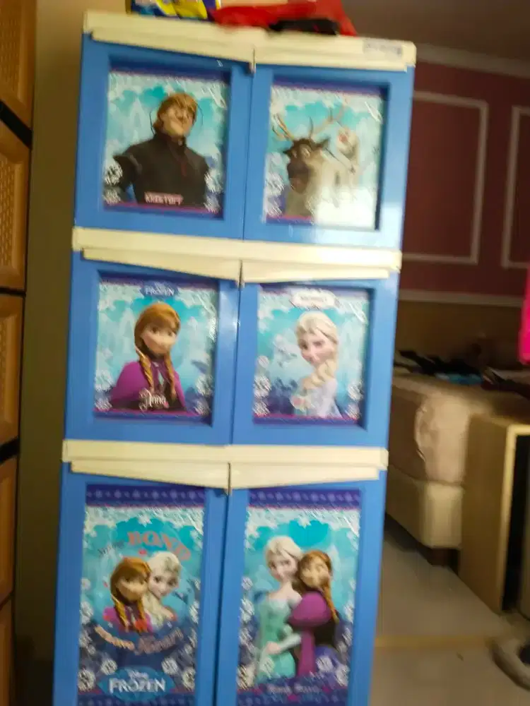 LEMARI PAKAIAN NAPOLLY PROZEN WARNA BIRU