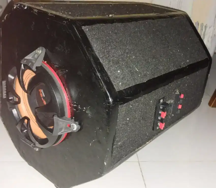 Box dan Speaker Subwoofer Legacy Energi 6 inch doble coil