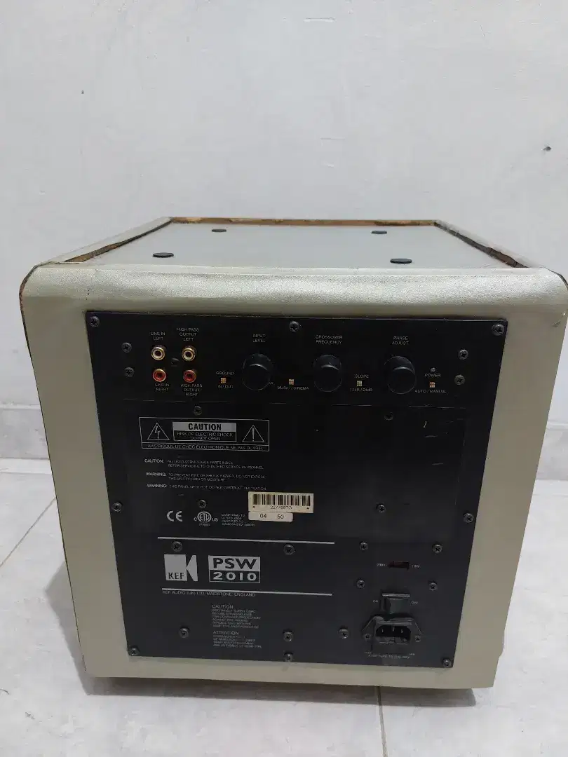 Subwoofer aktif kef psw 2010