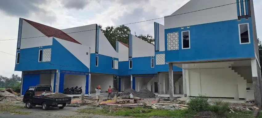 Disewakan, 7 unit Ruko baru. Dekat exit Banyurejo, toll Jogja-Bawen.