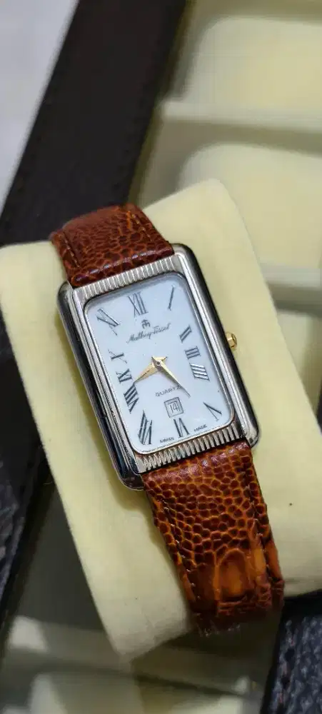 Vintage Mathey Tissot Ladies Tank Roman