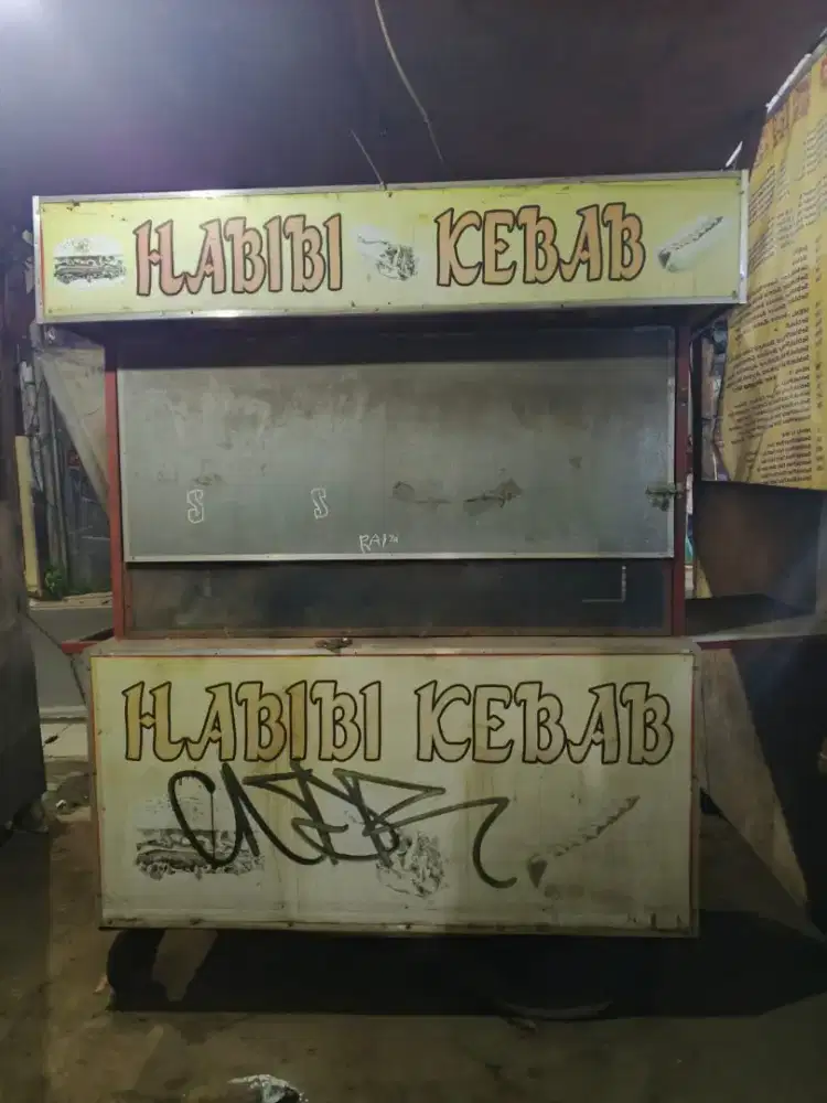 GEROBAK KEBAB. Bahan besi GEROBAK BURGER. GEROBAK SERBAGUNA