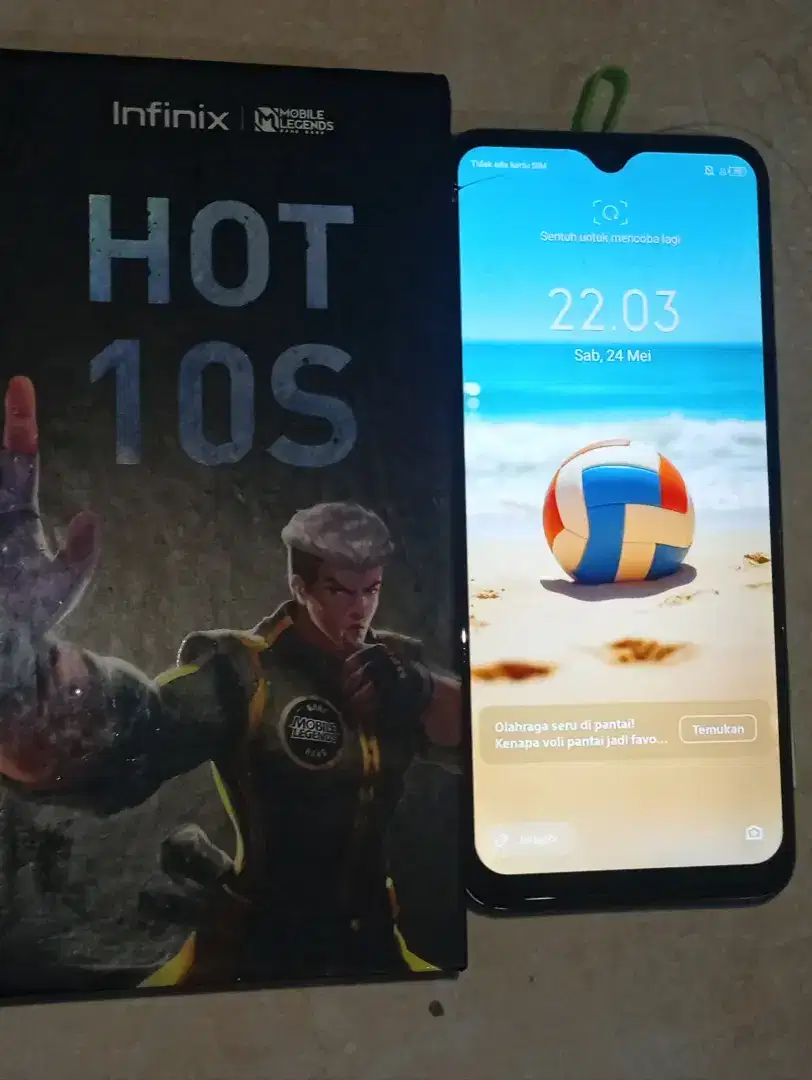 Infinix Hot 10S Fullset Special Mobile Legends
