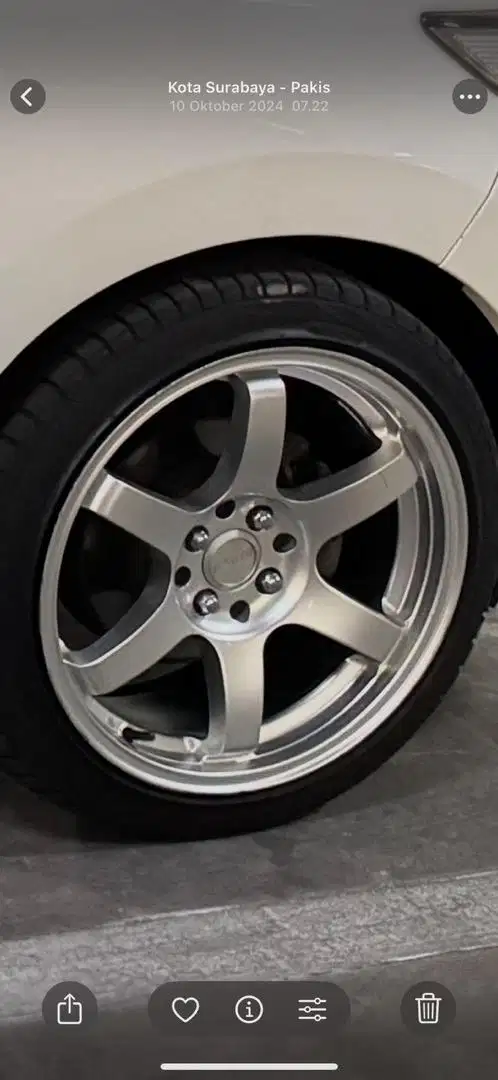 VELG RAYS R17 SILVER