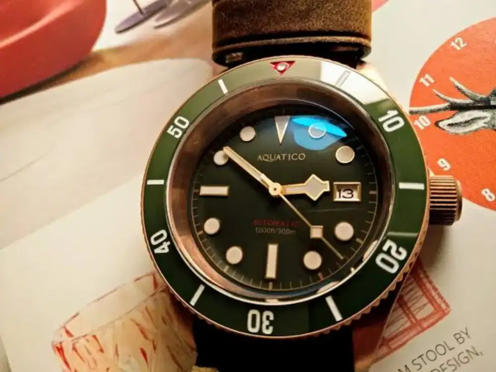 Jam aquatico sea star bronze green