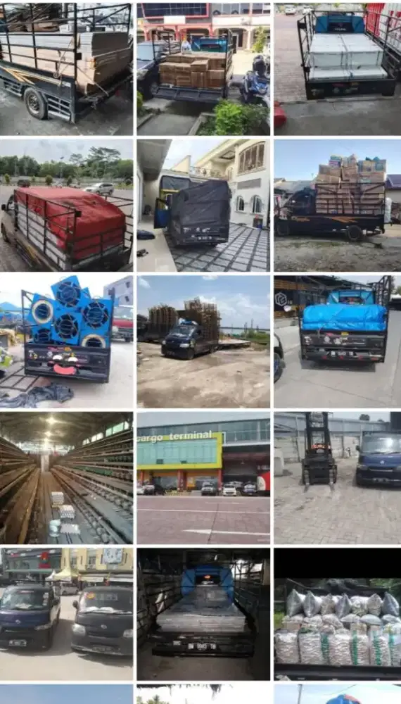 sewa mobil pick up & Coldisel luar kota dan dalam kota  Antar Provinsi