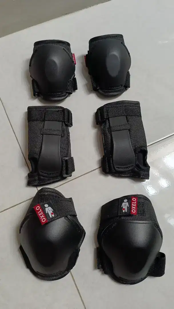 Set pelindung tangan dan kaki sepeda anak