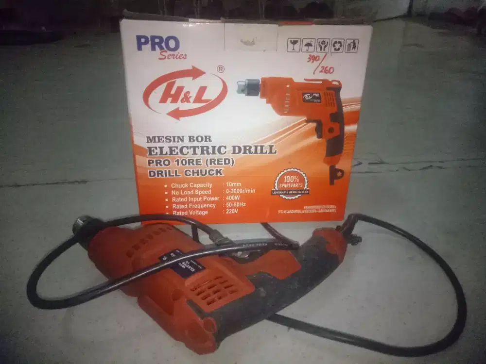 BOR LISTRIK NORMAL BARU DIPAKAI 1X