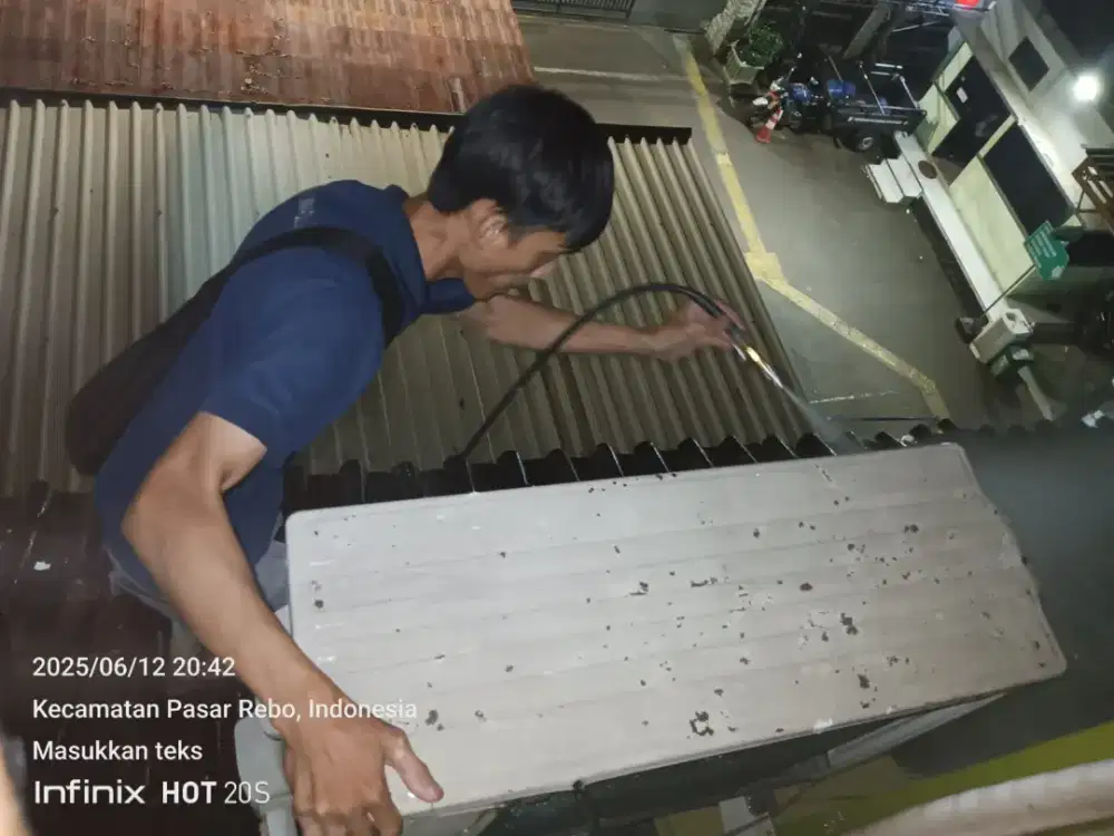 Bongkar pasang AC & servis