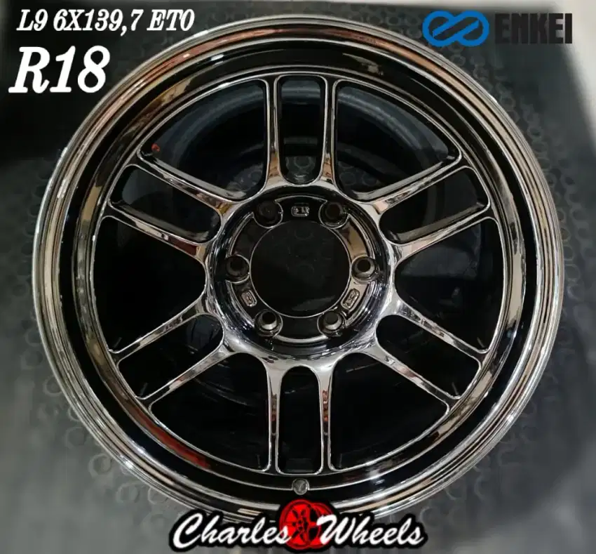 Velg rpt r18 6x139,7 pajero fortuner triton hilux dll