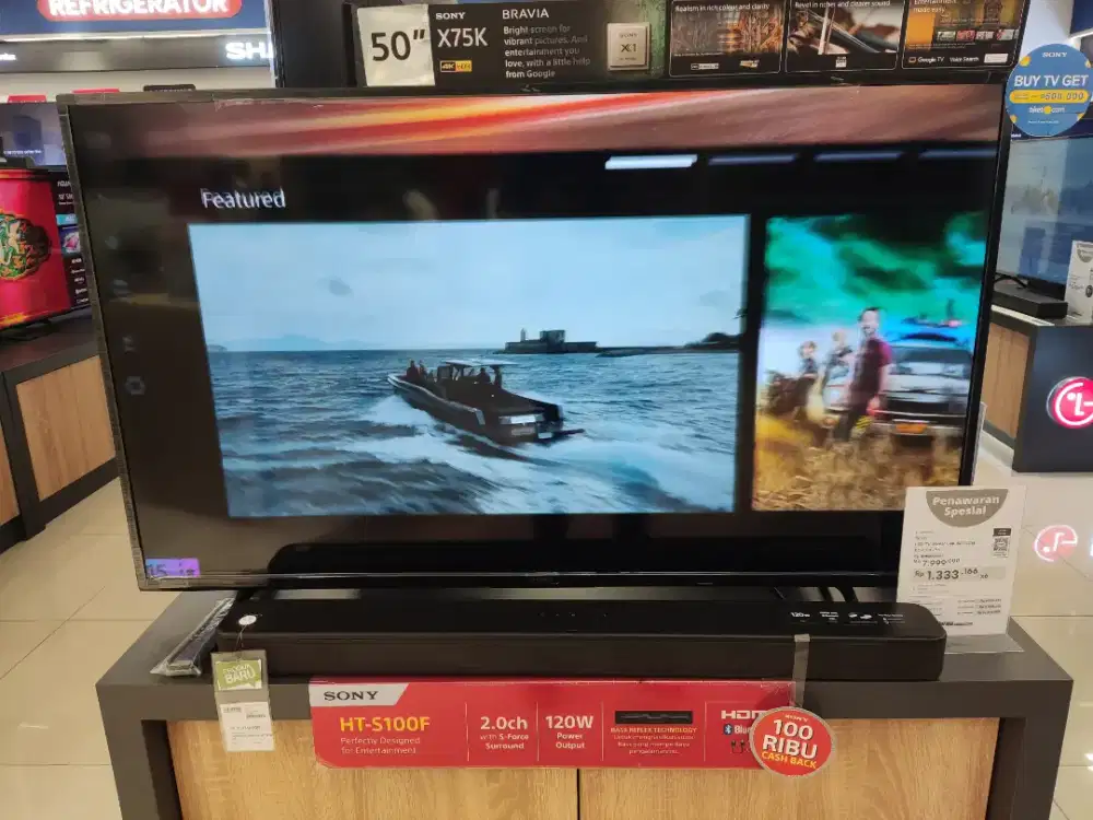 SONY LED GOOGLE TV 4K 50