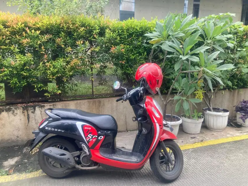 Motor scopy sporty tahun 2022 masih mulus