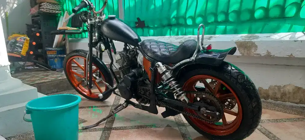 Tiger custom mini chopper