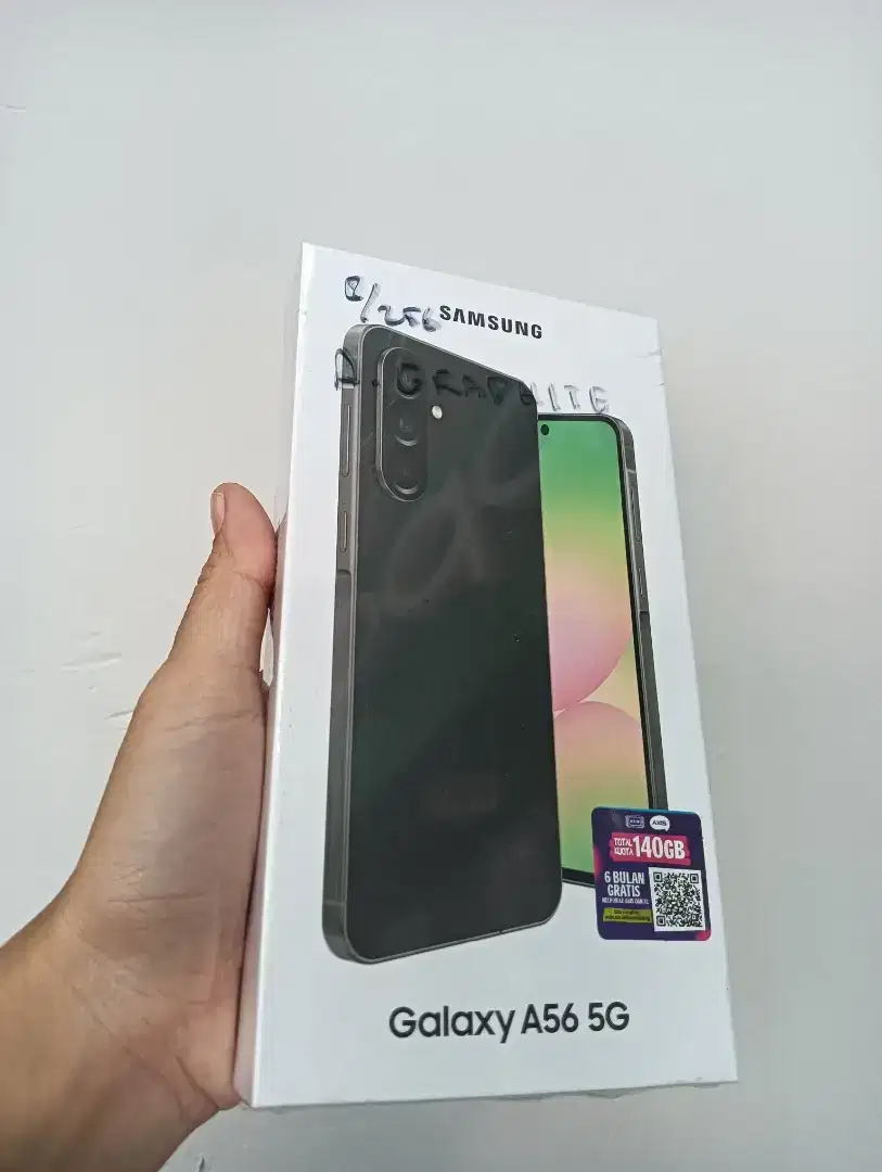 NEW SAMSUNG A56 5G 8/256 GARANSI RESMI SEGEL