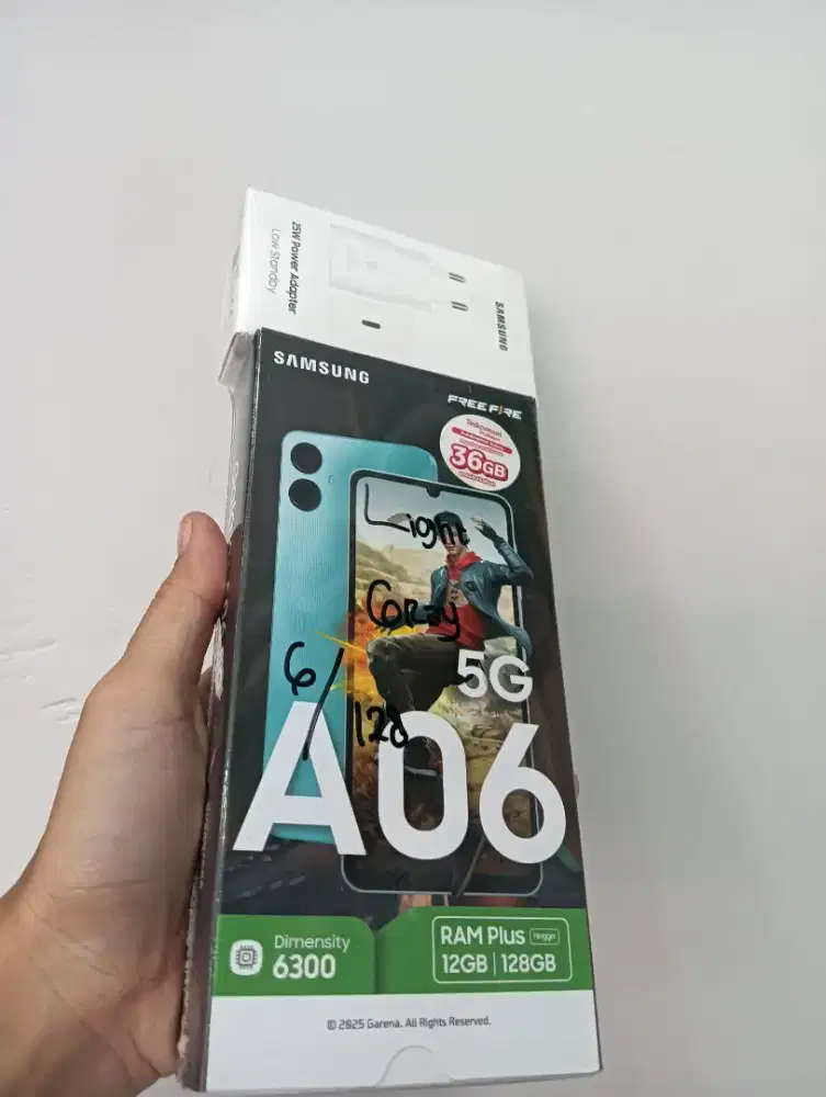 NEW SAMSUNG A06 5G 6/128 GARANSI RESMI