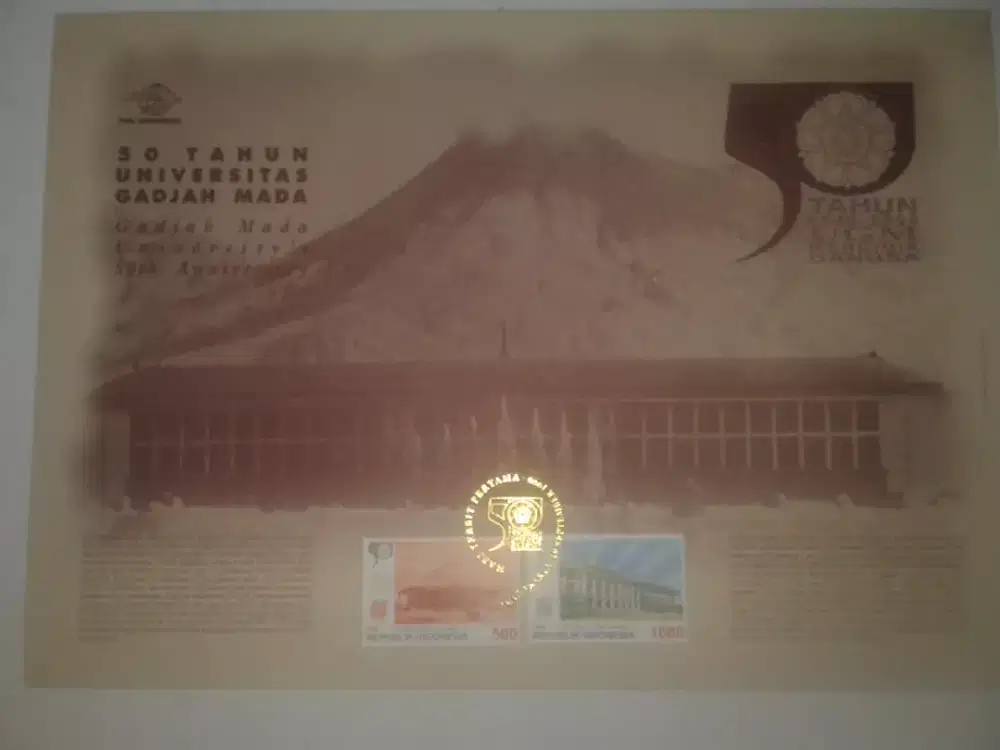 Perangko Langka Dies Natalis UGM