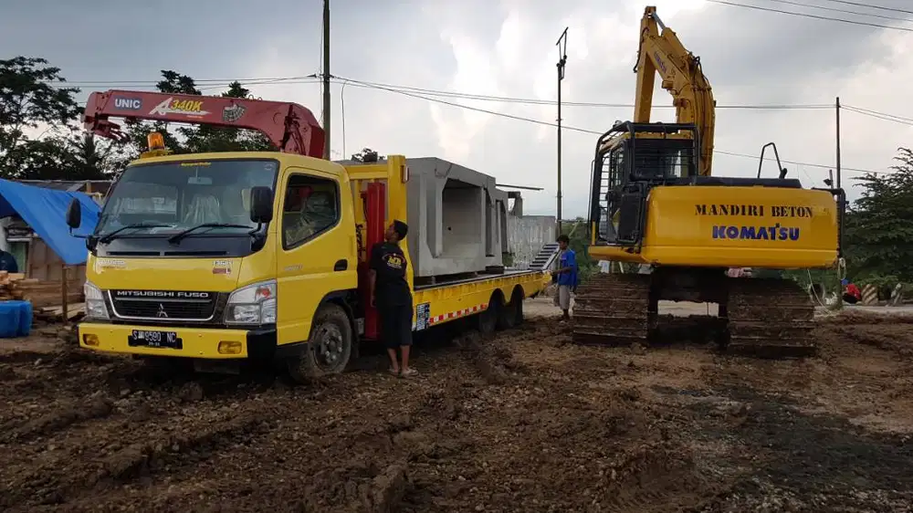 Pagar Beton Precas, U Ditch & Box Culvert