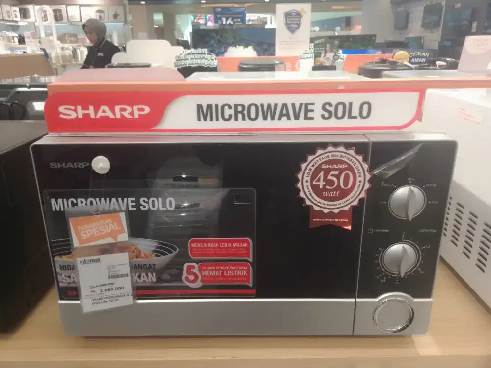 Kredit Sharp microwave oven
