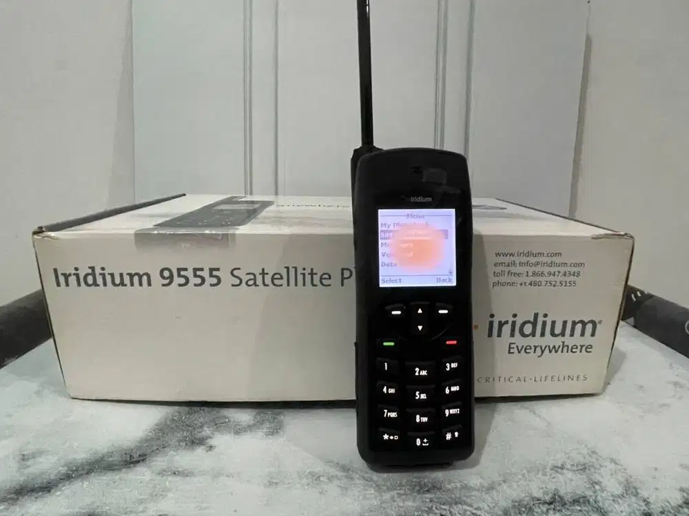 Iridium Telepon Satelit 9555 - Jaringan International - Second