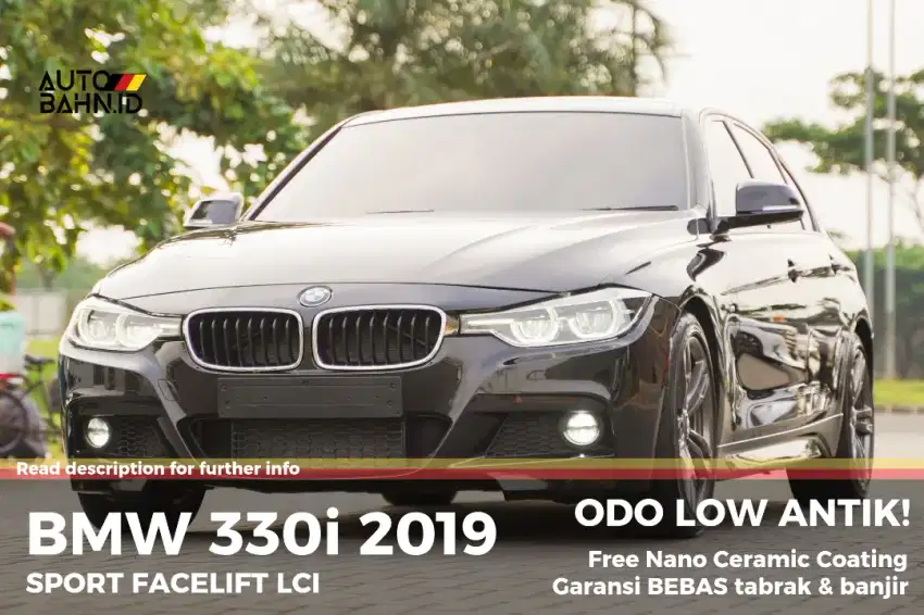 TERMURAH DI PASARAN! BMW 330i Sport Facelift LCI 2019 (F30)