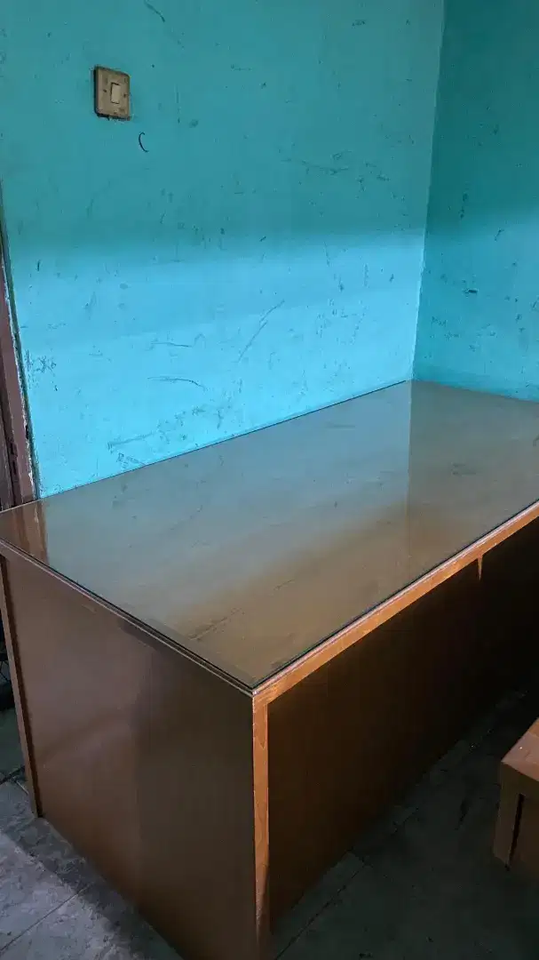 Meja kayu Manager 80cm x 160 cm