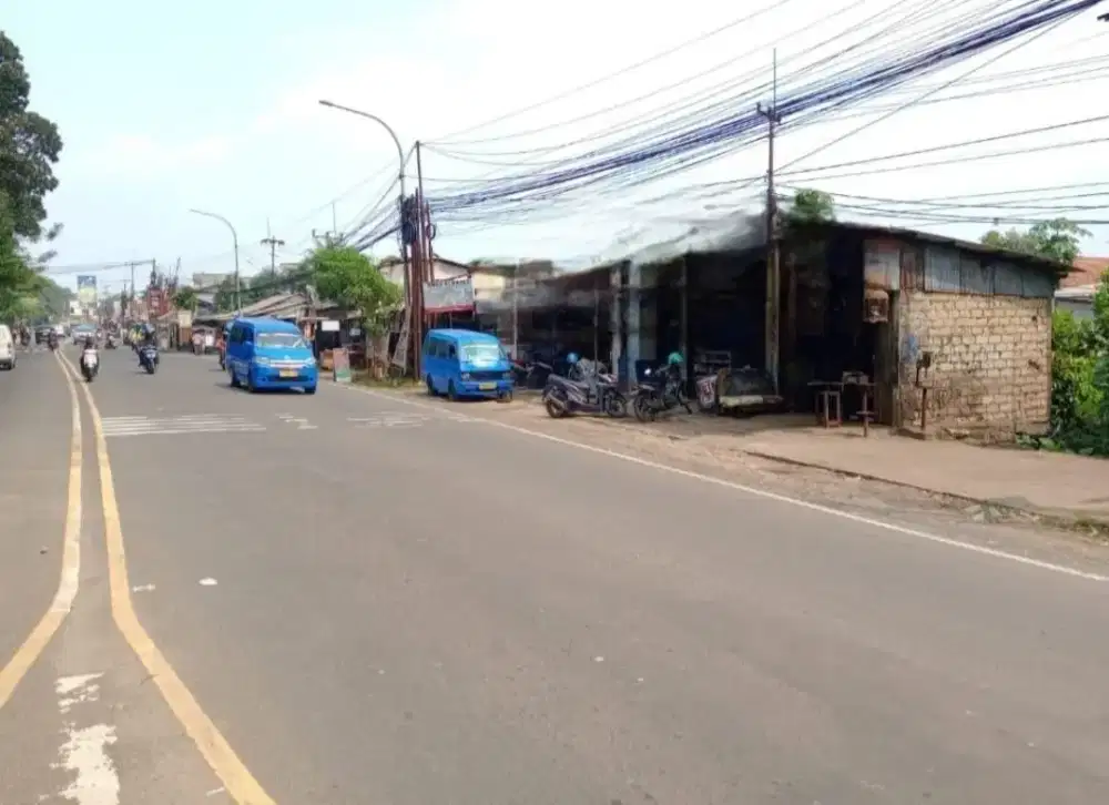 Tanah Jalan Utama Jakarta Bogor lt 4205