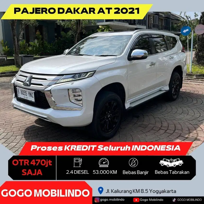 [Dp35jt] Pajero Dakar Matic 2021 Diesel ISTIMEWA Bisa Kredit