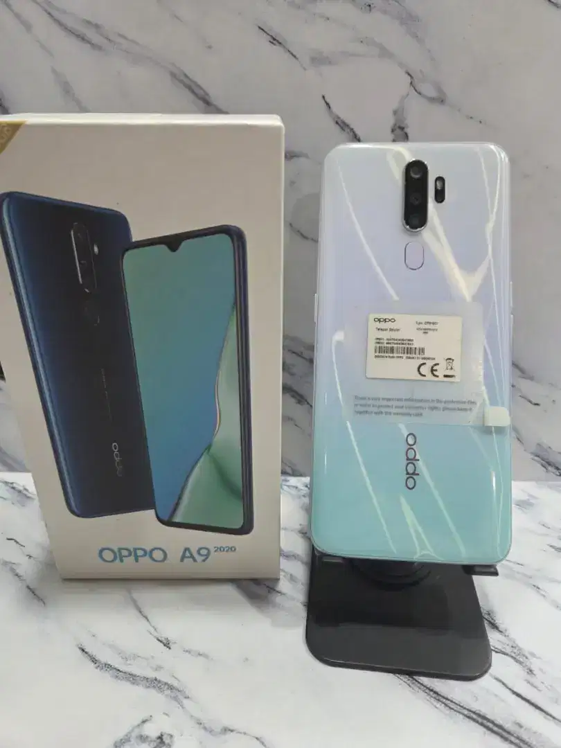 Second oppo A9 2020 box only, tombol on off keras