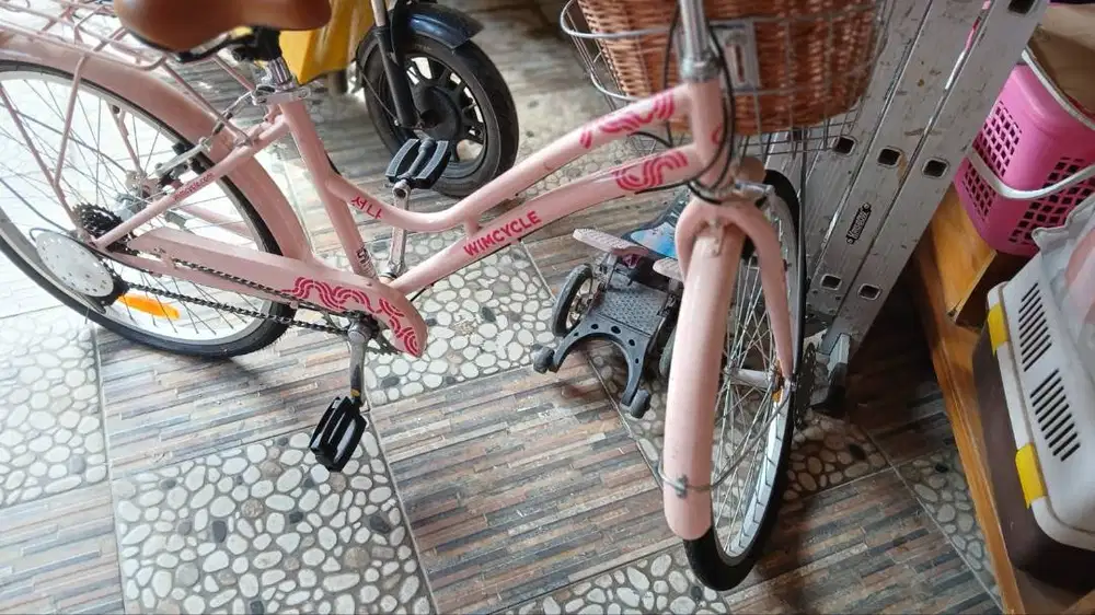 Jual Murah City Bike Seona 24″, kondisi masih mulus. Merk Wim Cycle