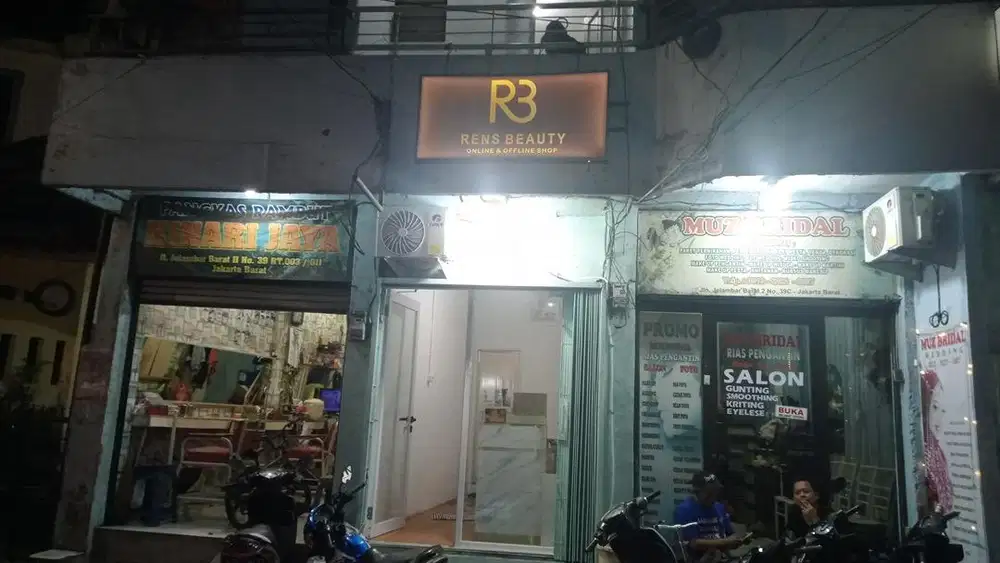 Disewakan Kios pinggir jalan cocok untuk usaha 2 lantai