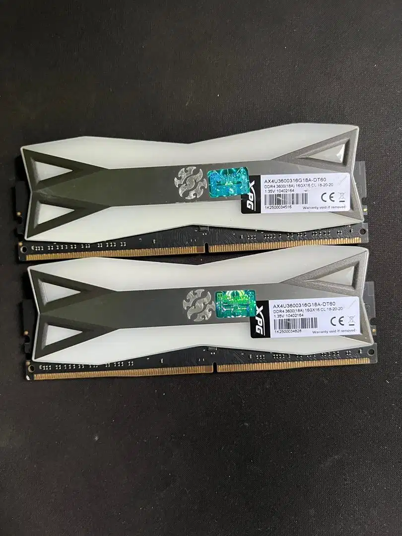 ADATA XPG SPECTRIX D60G DDR4 3600MHZ 32GB (2x16GB)