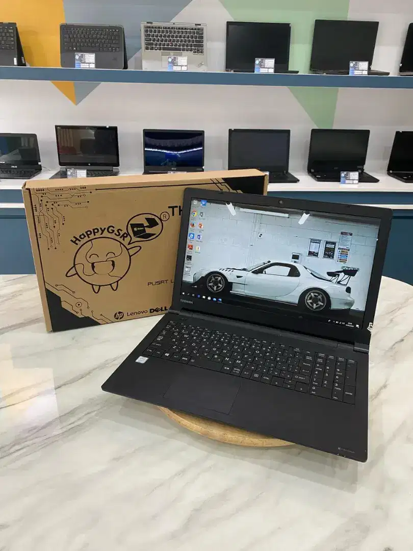 [T11] LAPTOP CODING RANDERING TOSHIBA i7 8GB 256GB NUMLOCK GARANSI