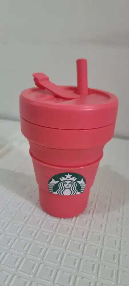 Stojo Tumblr 12oz Coral Red