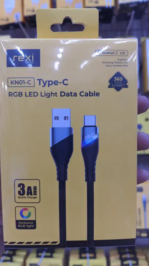 KABEL DATA TYPE-C REXI KJ01-C