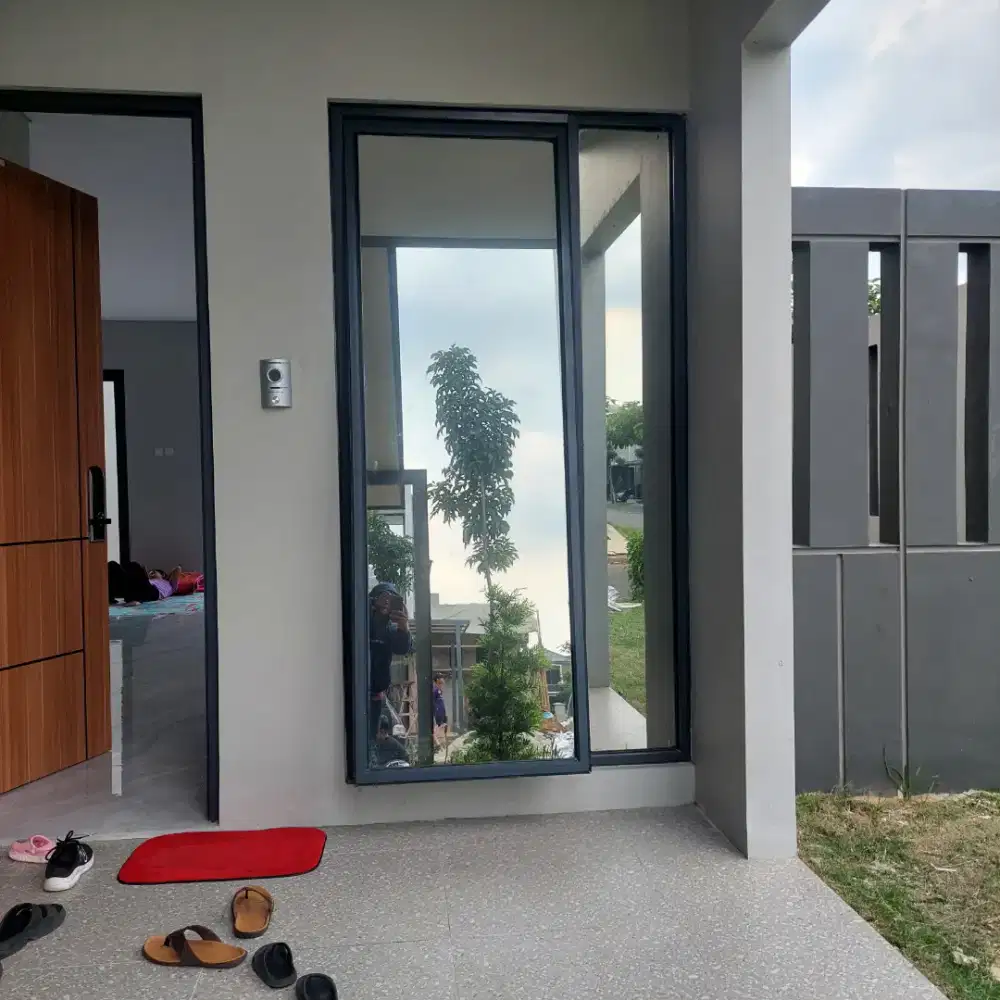 Kaca film oneway  sticker kaca film cermin penolak panas