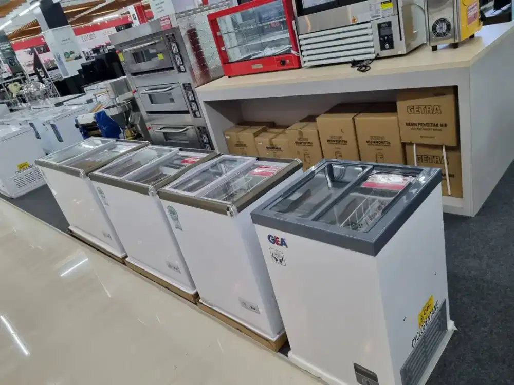 Freezer Sliding Berbagai Type dan Kapasitas Ukuran