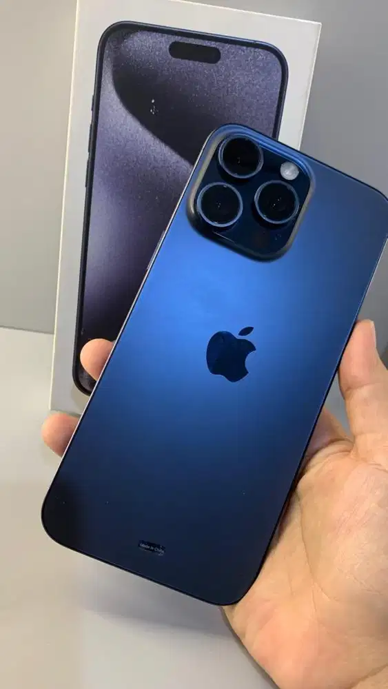 IPHONE 15 PRO MAX 256GB ex IBox Blue tittanium