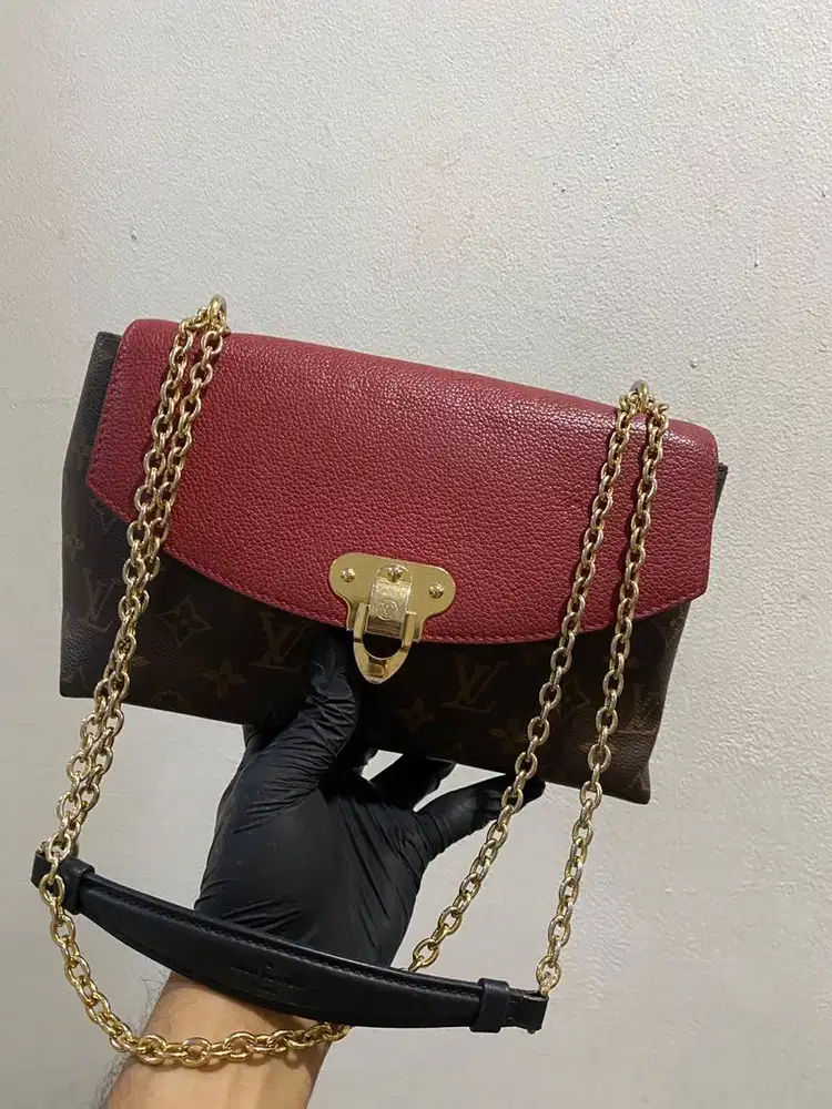 Slingbag louis vuitton saint placide cerise monogram good quality