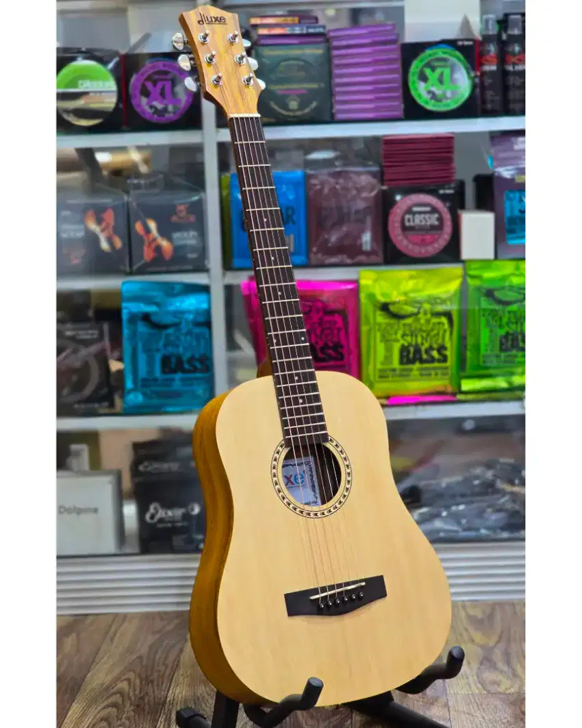 Gitar Dluxe DB-100 Akustik 3/4 Original (Baru)