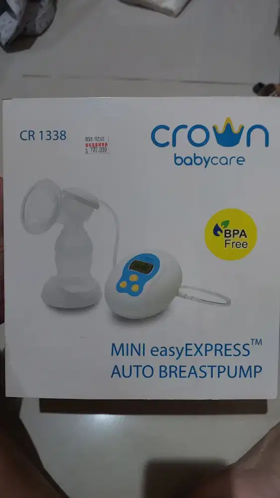 Breastpump crown