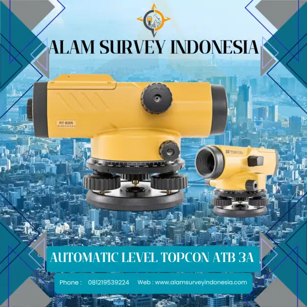 JUAL AUTOMATIC LEVEL TOPCON ATB3A CALL